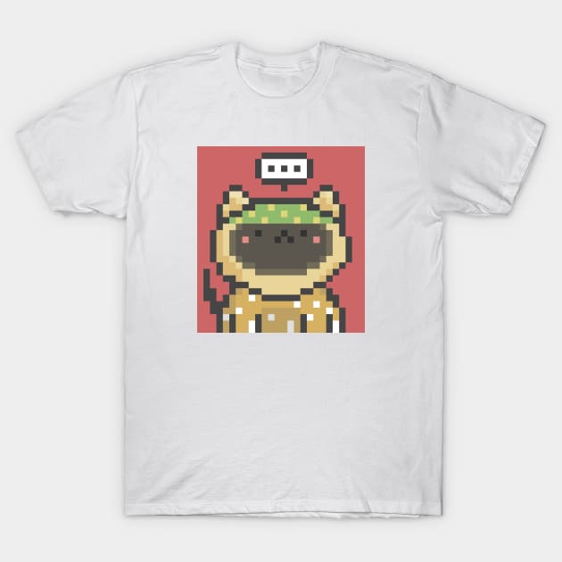 Pixel Cat 136 T-Shirt by Infinite Mew Mew